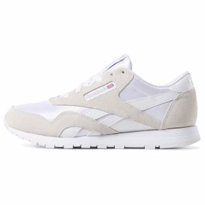 Reebok Classic Nylon - Primary School Turnschuhe Kinder - Weiß/HellGrau - DE 130-LJN